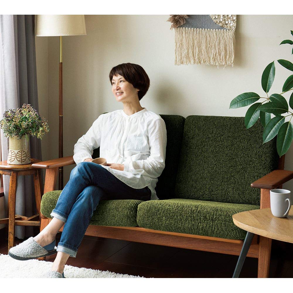 Amazon｜ディノス ソファーカバー 人掛けソファーカバー 2人用